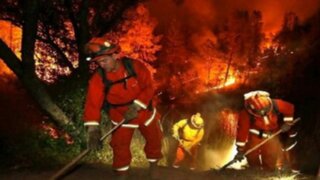 EEUU: evacuan a miles de personas por incendios forestales en California