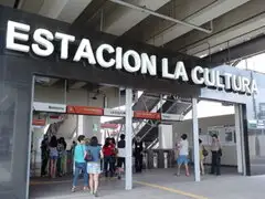 Anuncian cierre temporal de la estación La Cultura del Metro de Lima