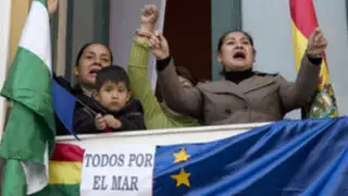 Bolivianos celebran decisión de la Corte de La Haya