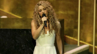 Shakira cantó ante el Papa Francisco y otros líderes mundiales en la ONU