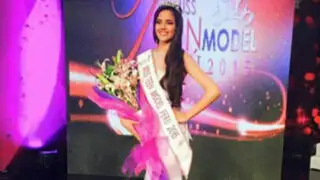 Luciana Fuster se coronó como la nueva Miss Teen Model Perú 2015