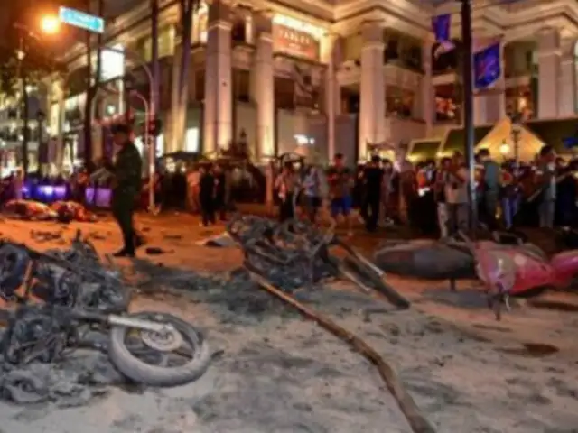 Tailandia: capturan a principal sospechoso de atentado en Bangkok