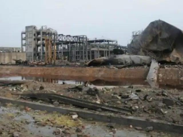 China: cinco muertos por explosión en planta química