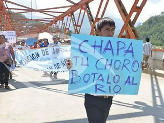 Pobladores del VRAEM inician campaña “Chapa tu choro y lánzalo al río