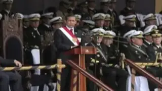Humala encabeza celebración de aniversario de la Marina de Guerra del Perú