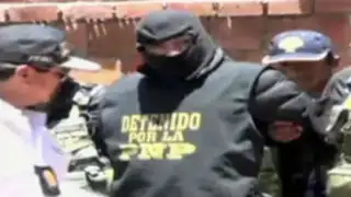 Policía capturó a peligroso 'Loco Darwin' en el Cusco