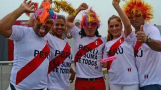 Perú - Chile: fiesta se vive en exteriores de la Videna