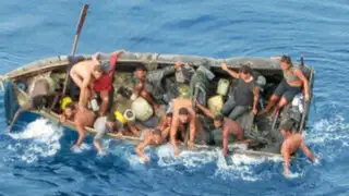 EEUU: rescatan a balseros cubanos tras 10 días de naufragio