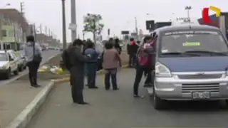 Transportistas informales aprovecharon paro en el Callao