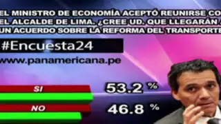 Encuesta 24: 53.2% cree que Segura y Castañeda llegarán a un acuerdo