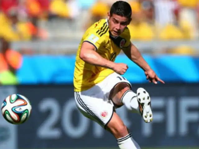 Colombia desconvoca a James Rodríguez por lesión