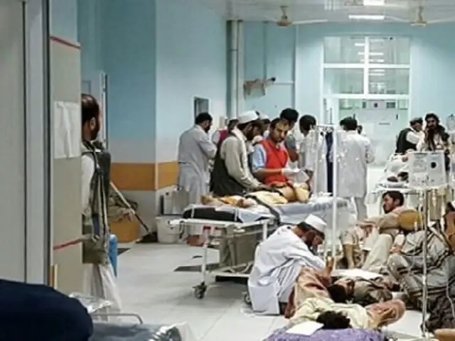 Bombardeo en hospital deja al menos 19 muertos en Afganistán
