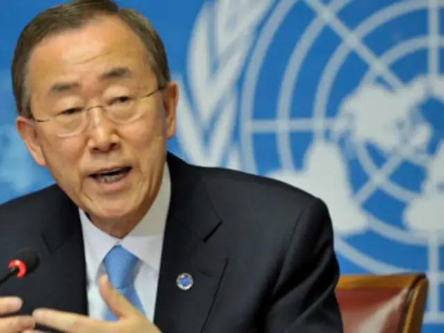 Ban Ki-moon llegará a Lima para cumbre del FMI y Banco Mundial