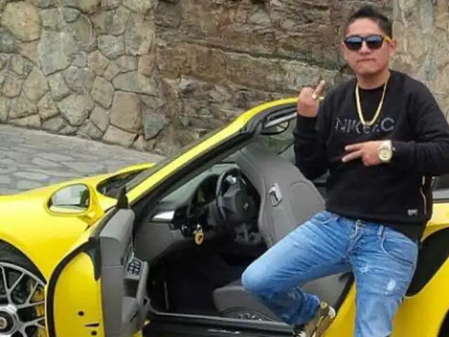 Gerald Oropeza habría intentado vender auto de lujo desde Ecuador