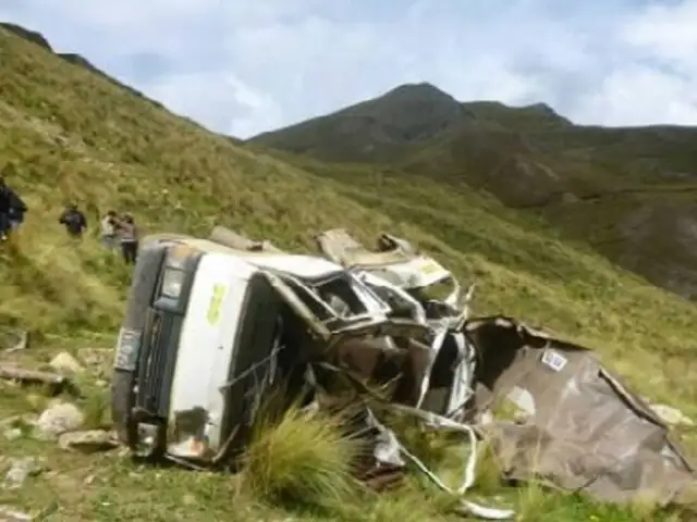 Huaral: hombre muere tras caída de auto a abismo de 100 metros