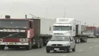 Restringirán circulación de camiones por la carretera Panamericana Sur