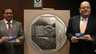 Presentan la nueva moneda de S/.1 alusiva a sitio arqueológico de Huarautambo