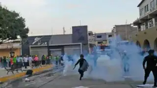 Violento enfrentamiento en Plaza de Armas de Sullana deja cinco heridos