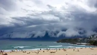 Australia: impresionante formación de tormenta causó pánico en Sydney