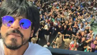 Al Sexto Día en la fiesta por los 50 años de Shahrukh khan