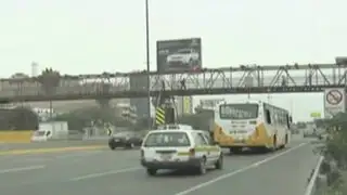 Puente provisional Ricardo Palma es un peligro para peatones en Surco