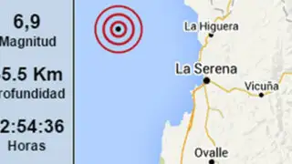 Chile: sismos de 6.9 y 6.4 remecieron el norte del país