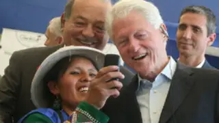 Bill Clinton: expresidente de EEUU está en Lima y se reunió con Luis Castañeda
