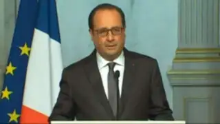 Hollande: “Francia está en guerra y no habrá tregua para los terroristas”