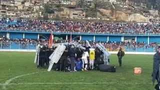 Desmanes en Copa Perú: vándalos apedrean a jugadores de Sport Áncash