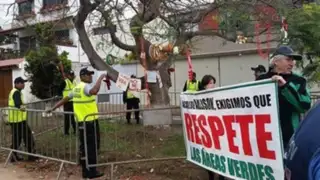 Alcalde de Magdalena se pronunció sobre protestas de vecinos por retiro de árboles