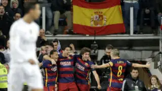 Bloque Deportivo: Barcelona apabulló 4-0 al Real Madrid en superclásico