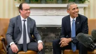 Obama y Hollande se reúnen para coordinar lucha contra el Estado Islámico