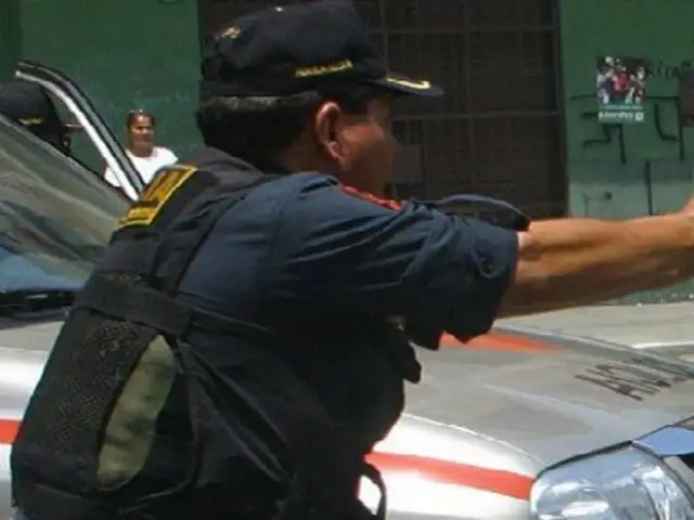 Policía baleó a dos presuntos delincuentes en El Agustino