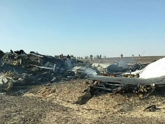 Egipto: continúa investigación sobre siniestro de avión ruso