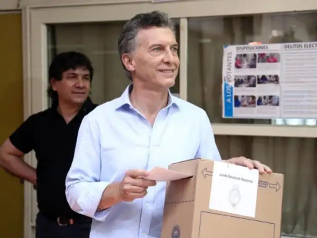 Macri es el nuevo presidente de Argentina según primeras cifras oficiales