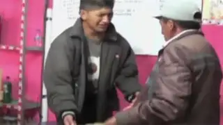 Cajamarca: hombre castiga a hijo por robar en vivienda