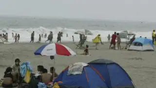 Prohíben campamentos y fogatas en playas de Punta Hermosa