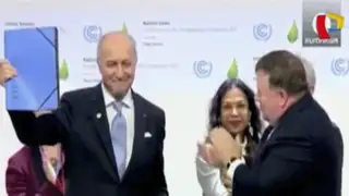 COP 21: aprueban borrador de acuerdo sobre cambio climático
