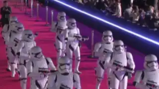 VIDEO: así se vivió el avant premiere de Star Wars: el despertar de la fuerza