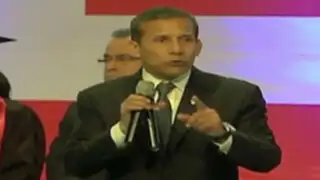 Humala exige a candidatos presidenciales continuar Beca 18