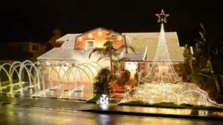 EEUU: viviendas lucen impresionantes decoraciones por Navidad