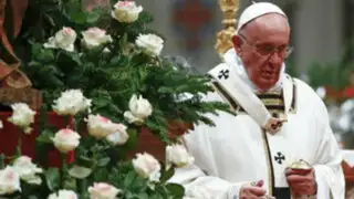 Papa Francisco celebró Misa de Gallo en el Vaticano