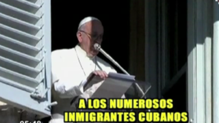 Vaticano: Papa Francisco pide ayudar a refugiados cubanos