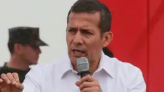 Ollanta Humala vuelve a referirse a candidatos