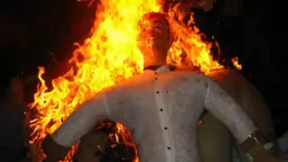 Municipio de Lima prohíbe quema de muñecos durante Año Nuevo