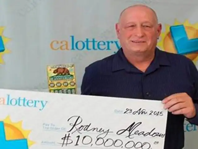 ¿Existe la suerte? Este hombre ganó la lotería dos veces en un mismo día