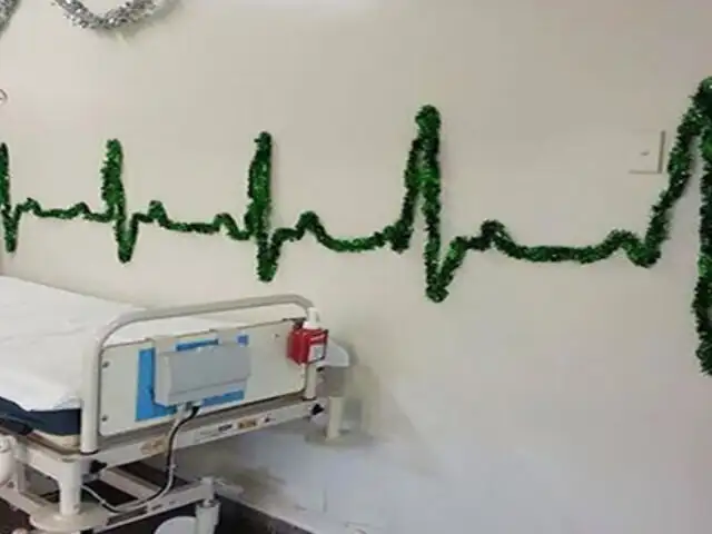 FOTOS: 10 decoraciones navideñas que solo podrás encontrar en un hospital