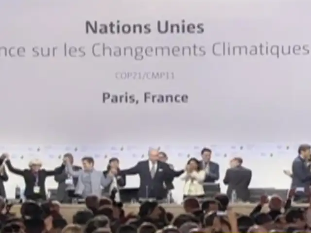COP21 logra acuerdo histórico por cambio climático