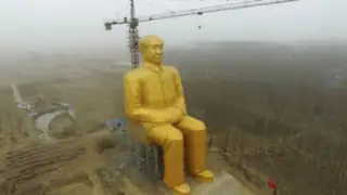 China: polémica por gigantesca estatua de Mao Tse Tung