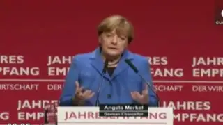 Merkel preocupada por crisis de refugiados en Europa